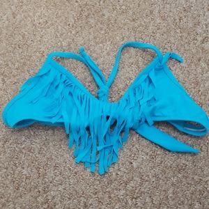 Venus bikini fringe top